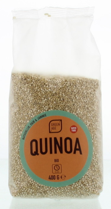 Greenage Quinoa wit bio (400 Gram)