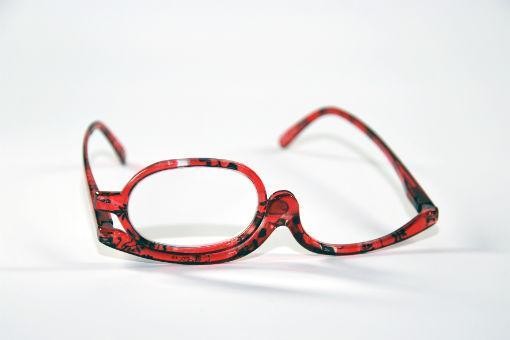 audit ziekenhuis Vernietigen IBD Make up bril rood +2.50 (1 stuks)