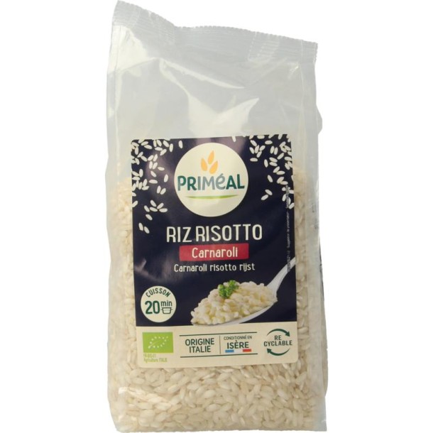 Primeal Witte carnaroli rijst bio (500 Gram)