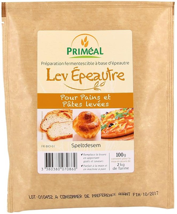 Primeal Zuurdesem spelt (100 Gram)