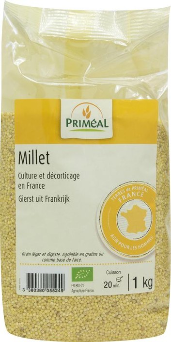 Primeal Gierst uit Frankrijk bio (1 Kilogram)