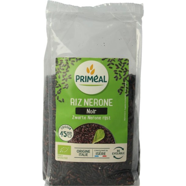 Primeal Zwarte Nerone rijst bio (500 Gram)