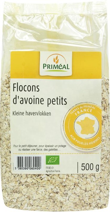 Primeal Kleine havervlokken bio (500 Gram)