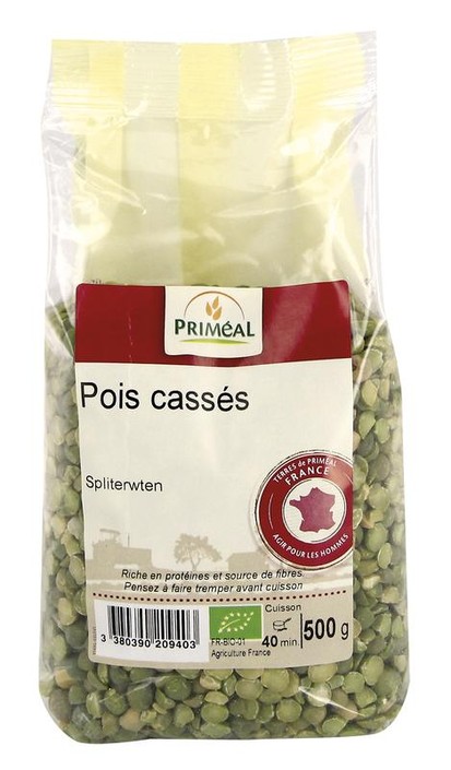 Primeal Spliterwten bio (500 Gram)