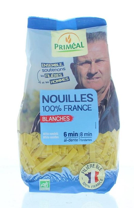 Primeal Witte noedels bio (500 Gram)