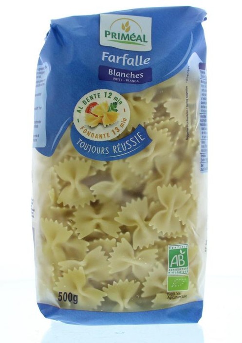 Primeal Witte farfalle bio (500 Gram)