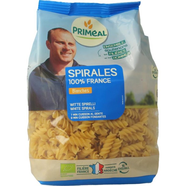 Primeal Witte spirelli bio (500 Gram)