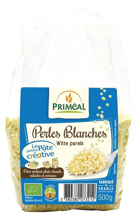 Primeal Witte parels bio (500 Gram)