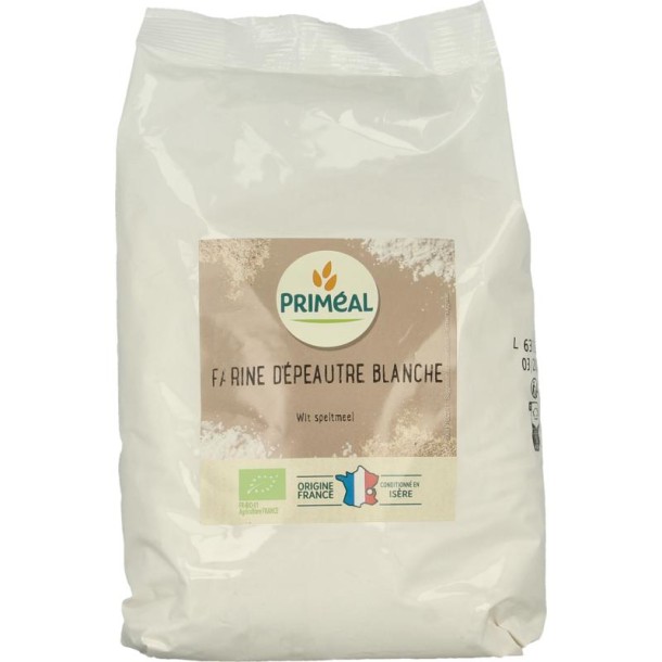 Primeal Wit speltmeel bio (1 Kilogram)