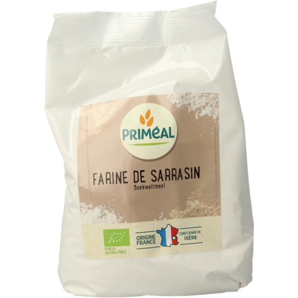 Primeal Volkoren boekweitmeel bio (500 Gram)