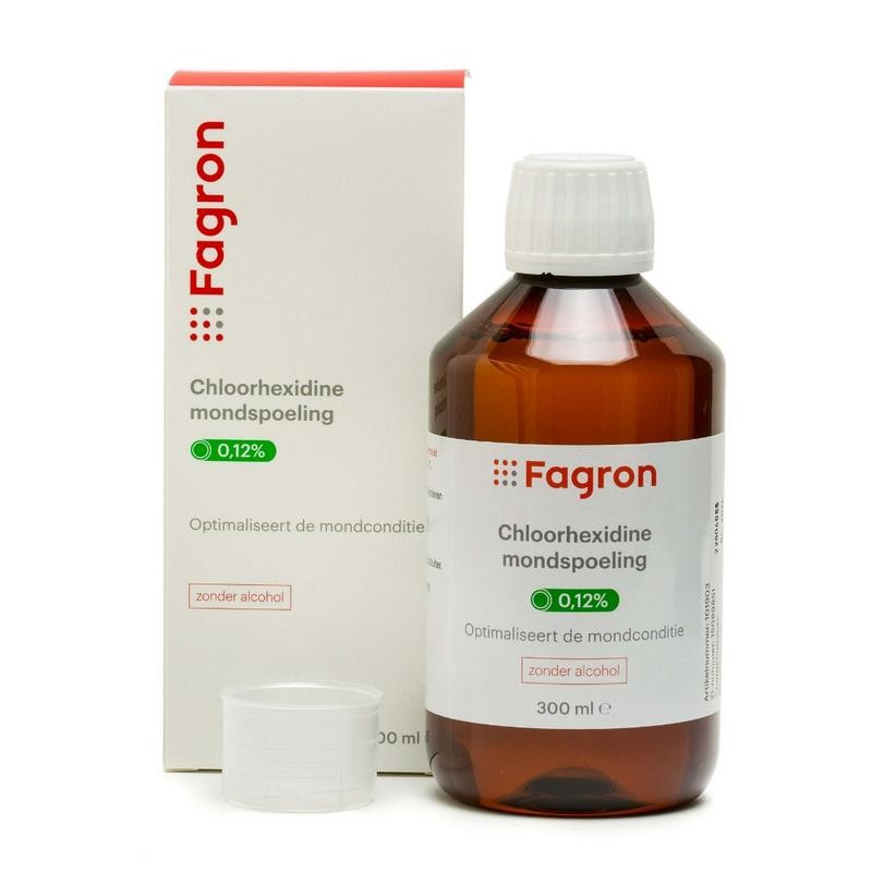 Beperken werk wereld Fagron Chloorhexidine mondspoeling 0.12% (300 ml)