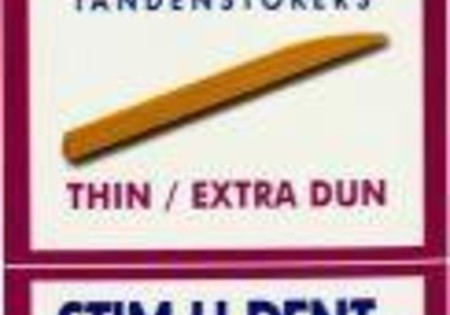 Stimudent Tandenstokers dun 4 x 40 stuks 160 Stuks