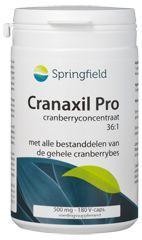 Springfield Cranaxil pro cranberry concentrate 500mg (180 Capsules)