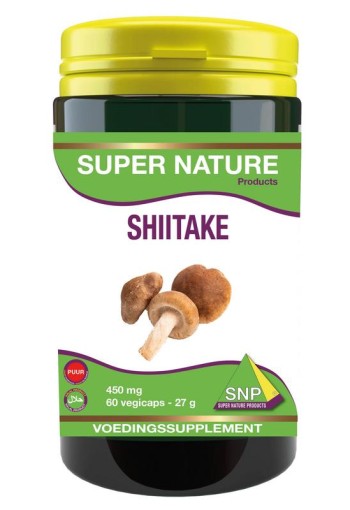 SNP Shiitake 450 mg puur (60 Vegetarische capsules)