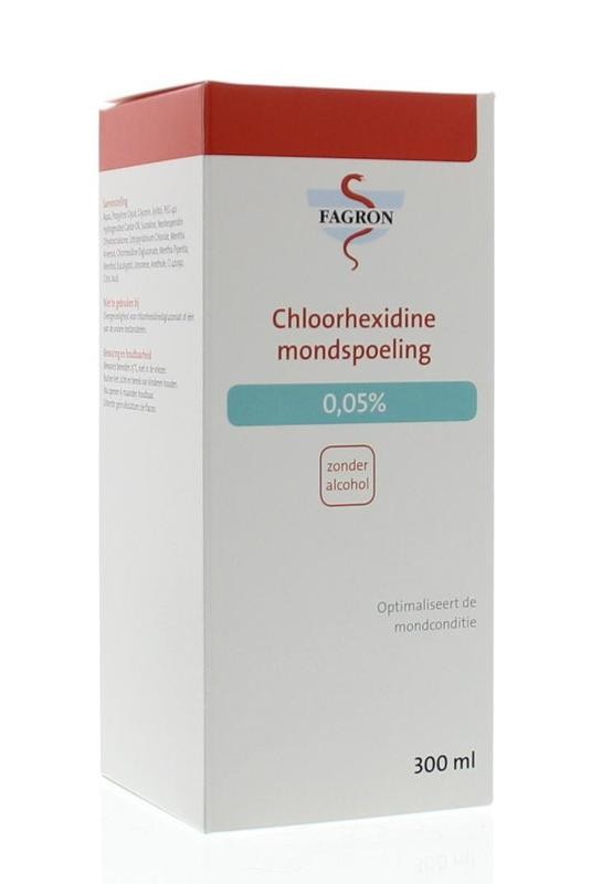 Chloorhexidine mondspoeling 0.05% (300 ml)