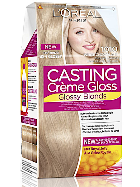 afgewerkt Geurig fossiel L'Oréal Paris Casting Crème Gloss 1010 - Extra Licht Asblond - Haarverf