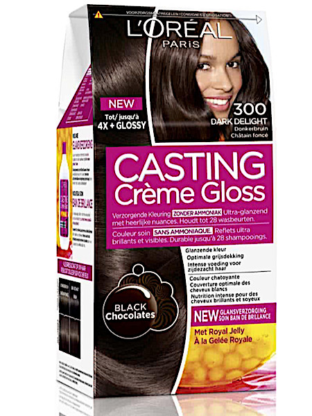 Kan weerstaan Schatting Melodrama L'Oréal Paris Casting Crème Gloss 300 - Donkerbruin - Haarverf