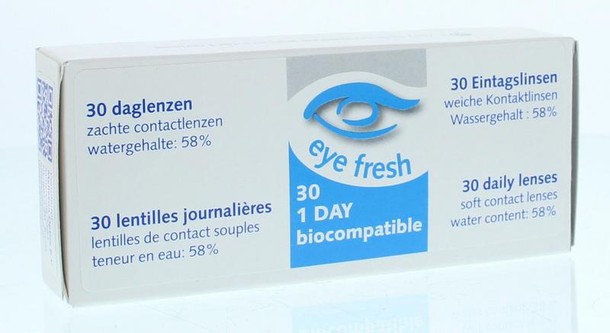 Eyefresh Daglenzen -2.50 (30 Stuks)