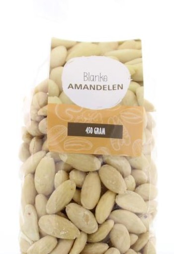 Mijnnatuurwinkel Blanke amandelen (450 Gram)