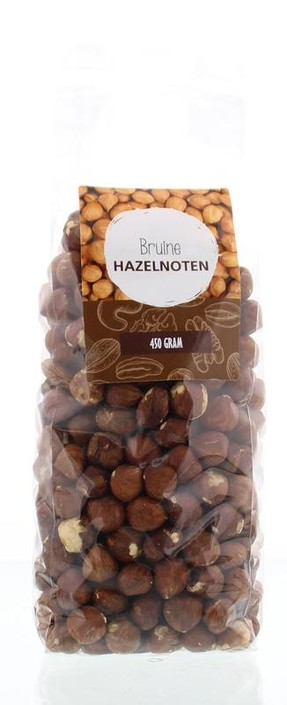 Mijnnatuurwinkel Bruine hazelnoten (450 Gram)