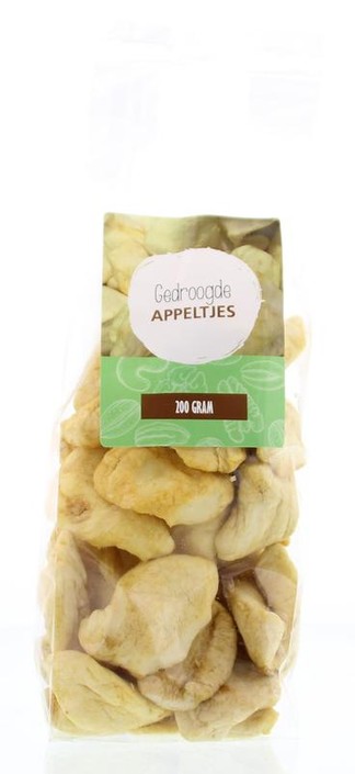 Mijnnatuurwinkel Gedroogde appeltjes (200 Gram)