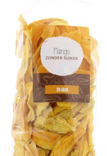 Mijnnatuurwinkel Gedroogde mango (250 Gram)