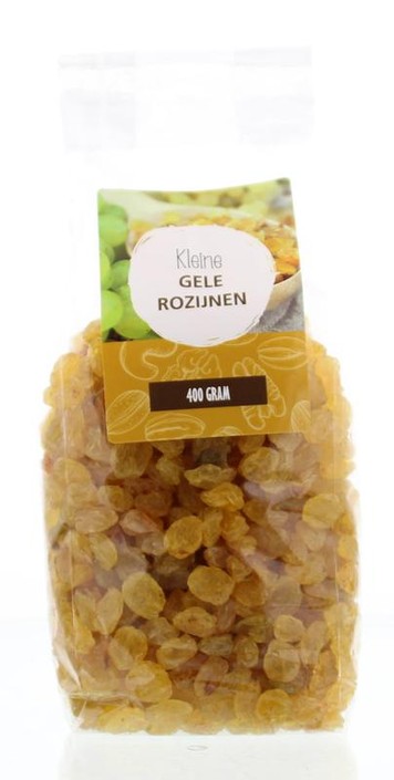 Mijnnatuurwinkel Gele sultana rozijnen (450 Gram)