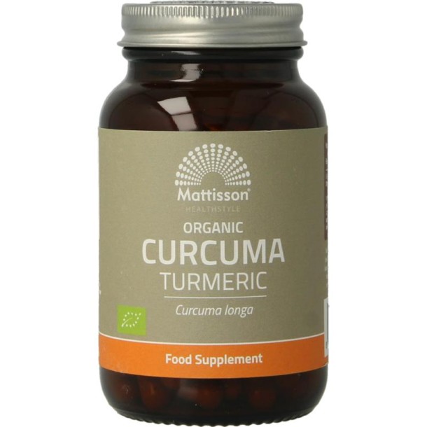 Mattisson Curcuma turmeric bio (120 Vegetarische capsules)