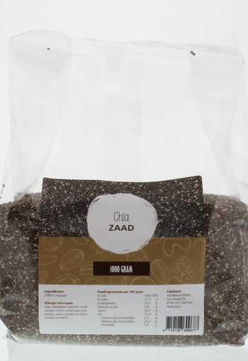 Mijnnatuurwinkel Chia zaad (1 Kilogram)