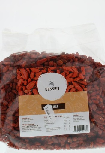 Mijnnatuurwinkel Goji bessen (1 Kilogram)