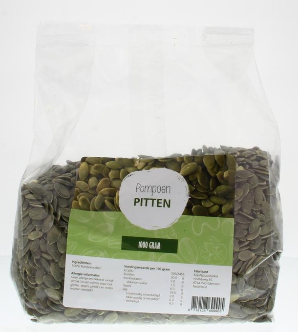 Mijnnatuurwinkel Pompoen pitten (1 Kilogram)