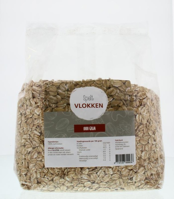 Mijnnatuurwinkel Speltvlokken (1 Kilogram)