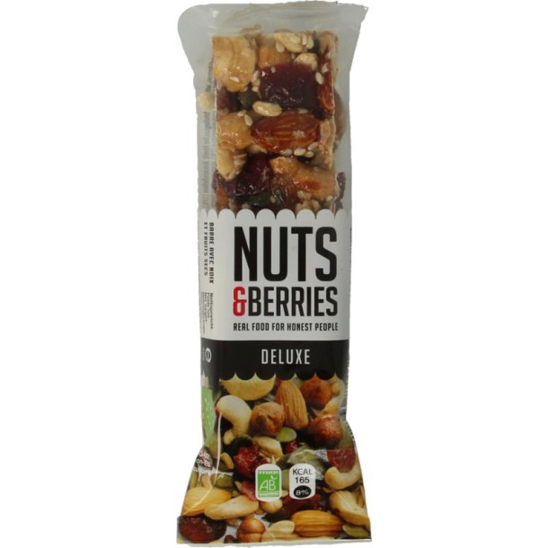 Nuts & Berries Bar deluxe bio (40 Gram)