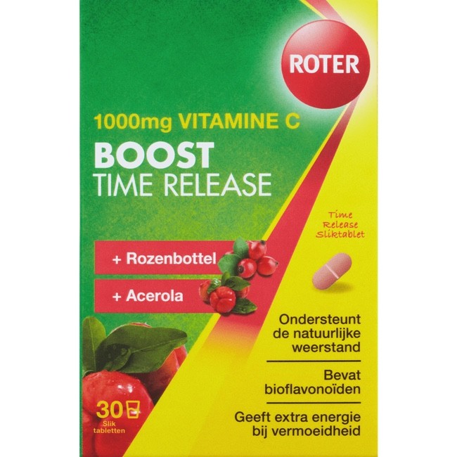 optocht slinger zonlicht ROTER VITAMINE C 1000 mg Boost Time Release Tabletten