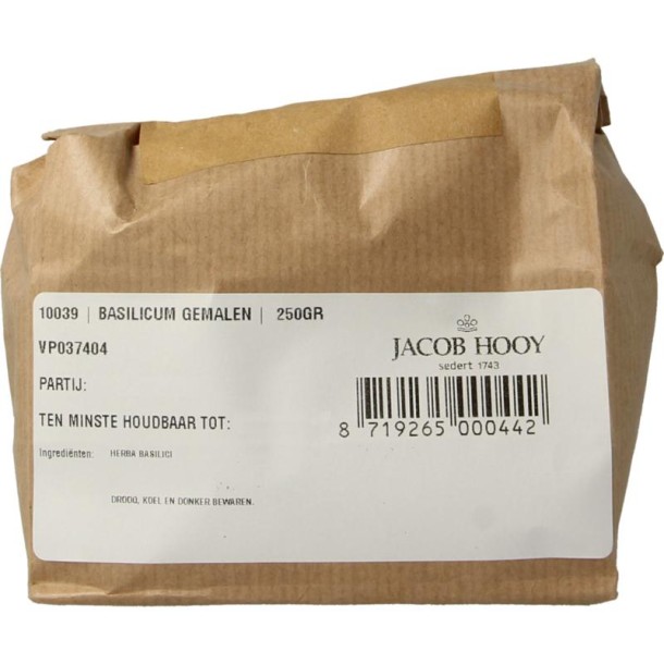 Jacob Hooy Basilicum gemalen (250 Gram)