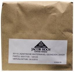 Jacob Hooy Aziatische waternavel gesneden (250 Gram)