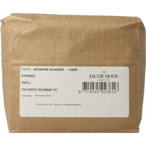 Jacob Hooy Meidoorn gesneden (250 Gram)