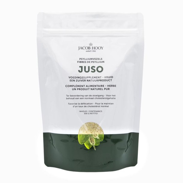 Jacob Hooy Juso psyllium hulpvezels (300 Gram)