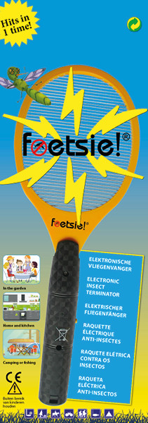 Foetsie Electrische vliegenmepper (1 Stuks)