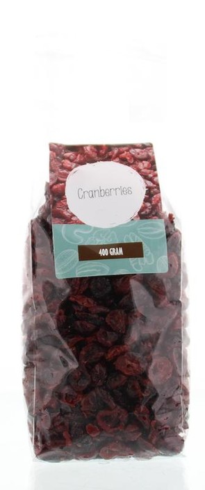 Mijnnatuurwinkel Cranberries rietsuiker (400 Gram)