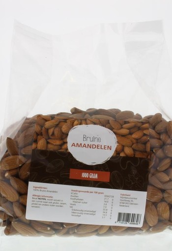 Mijnnatuurwinkel Bruine amandelen (1 Kilogram)