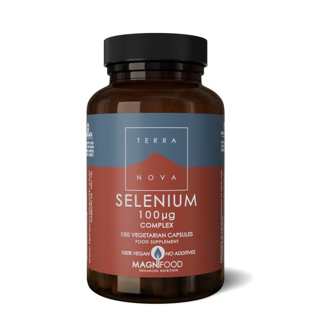 Terranova Selenium 100mcg complex (100 Vegetarische capsules)