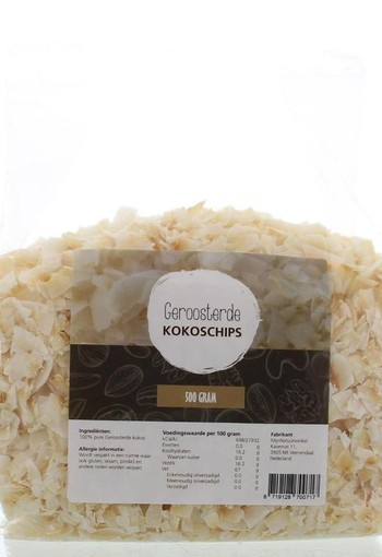 Mijnnatuurwinkel Kokos chips geroosterd (500 Gram)