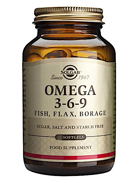 Intens Makkelijk te begrijpen Beroep Solgar Vitamins Omega 3-6-9 (120 softgels) (Visolie, lijnzaadolie en borage  olie)