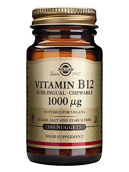 bestuurder Compliment Guggenheim Museum Solgar Vitamins Vitamin B-12 1000µg (100 kauwtabletten)