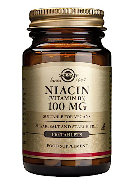 Solgar Vitamins Niacin B3) (100 tabletten)