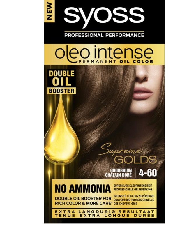 Syoss Color Oleo Intense 4-60 goudbruin set)
