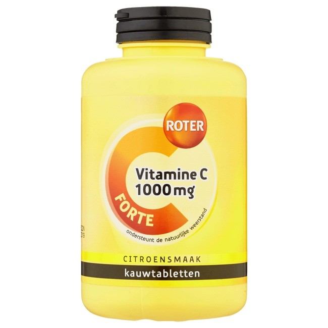 Narabar boksen laden Roter Vitamine C 1000 Mg Kauwtabletten 50st