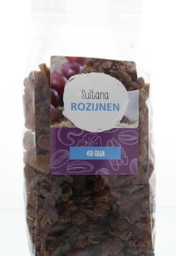 Mijnnatuurwinkel Sultana rozijnen (450 Gram)