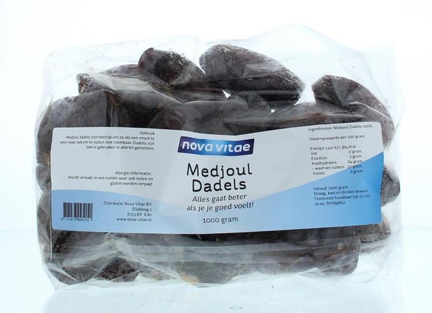 Nova Vitae Dadels medjoul premium large (1 Kilogram)